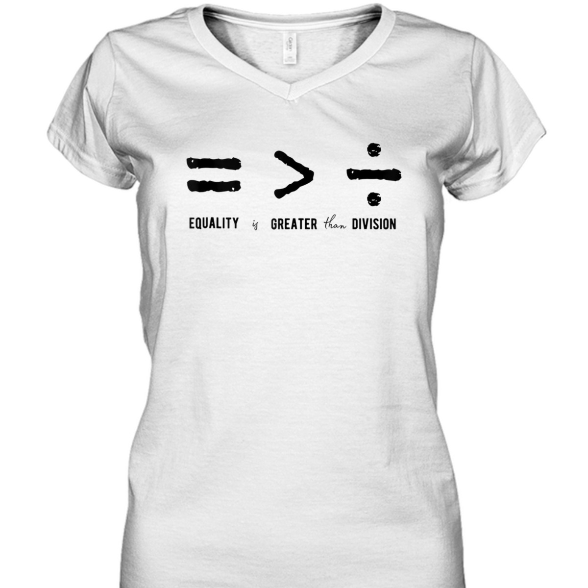 Equality Is Greater Than Division Social Justice Symbols T-Shirt Equality Is Greater Than Division Social Justice Symbols T-Shirt