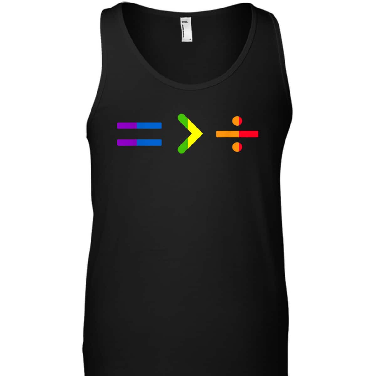 Equality Greater Than Division T-Shirt Equality Greater Than Division T-Shirt