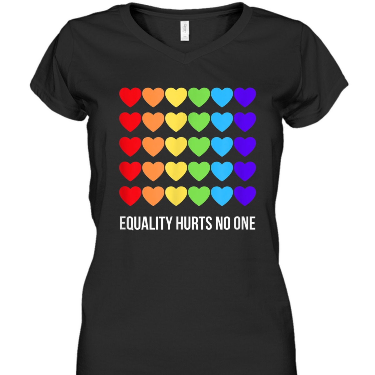 Equality Hurts No One LGBT Gay Pride Equality & Human Rights T-Shirt