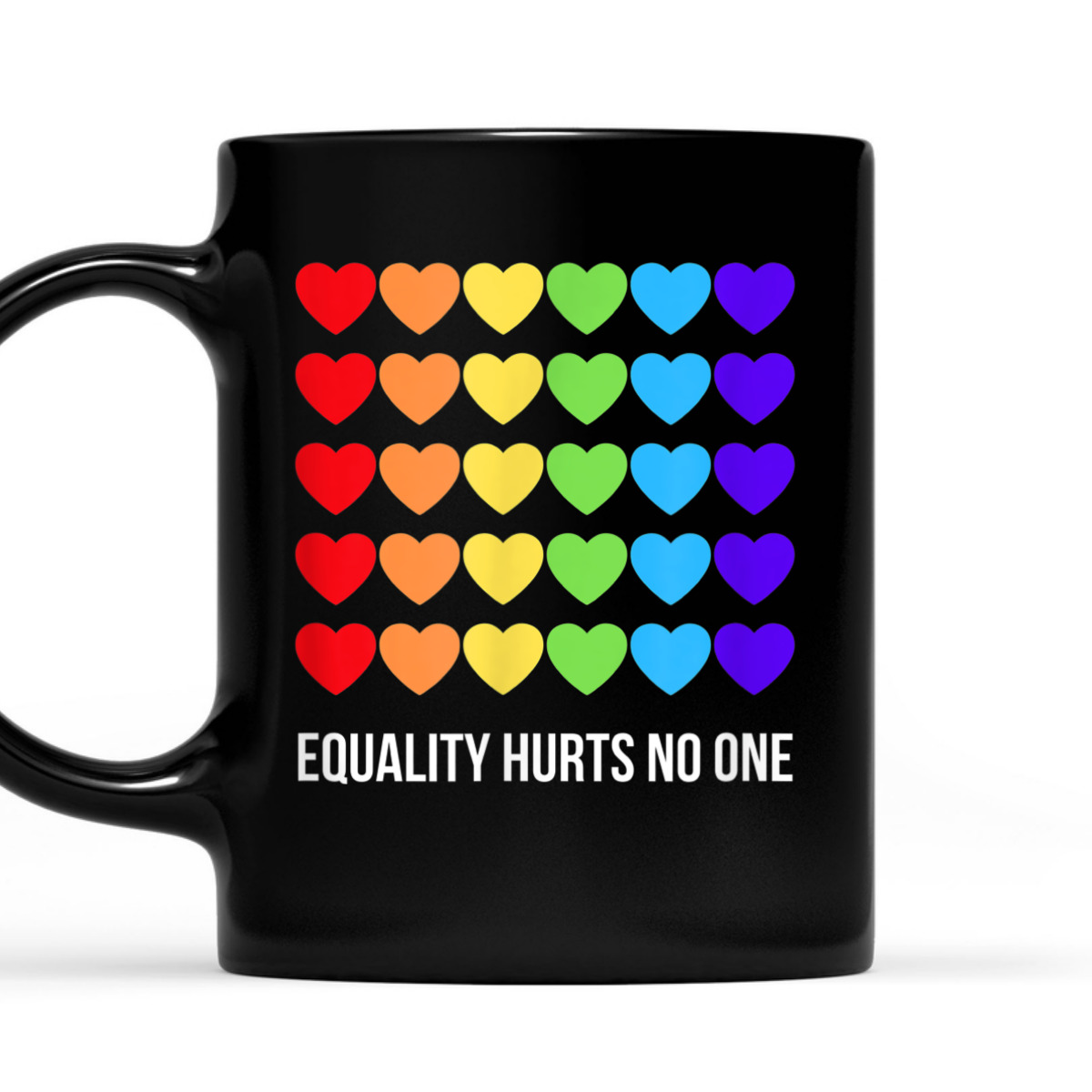 Equality Hurts No One LGBT Gay Pride Equality & Human Rights T-Shirt