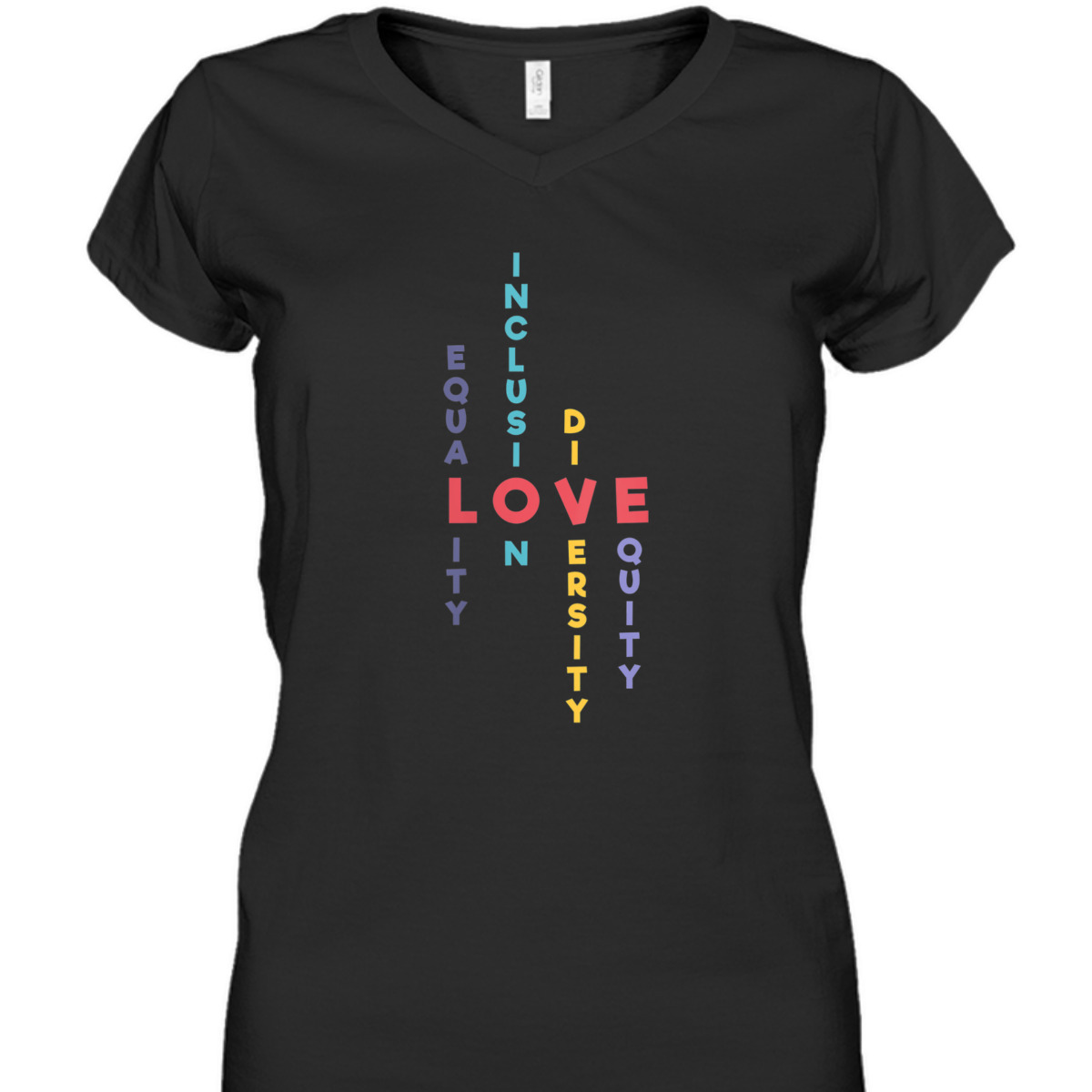 Womens Inclusion For Equality Inclusion Diversity Equity T-Shirt Womens Inclusion For Equality Inclusion Diversity Equity T-Shirt