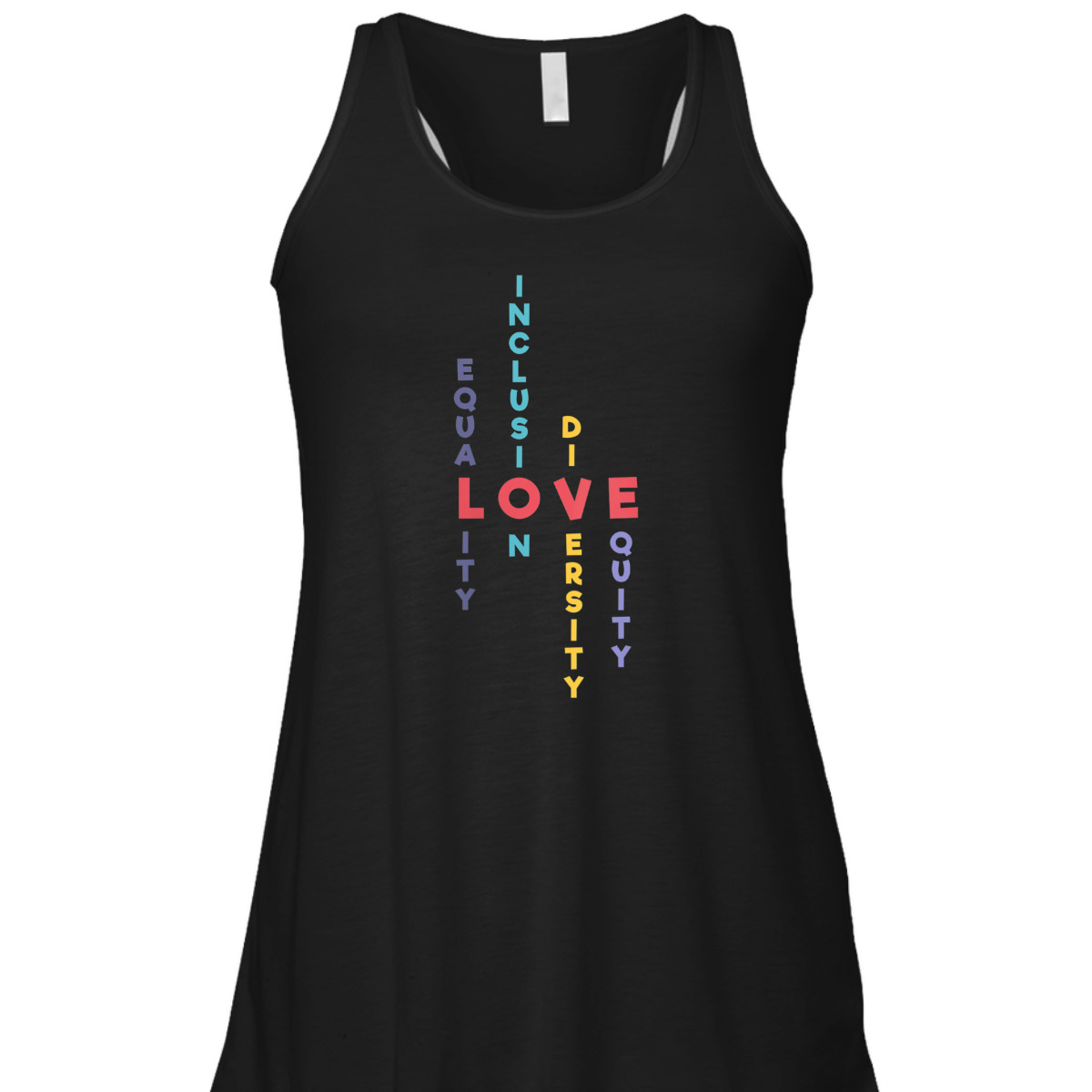 Womens Inclusion For Equality Inclusion Diversity Equity T-Shirt