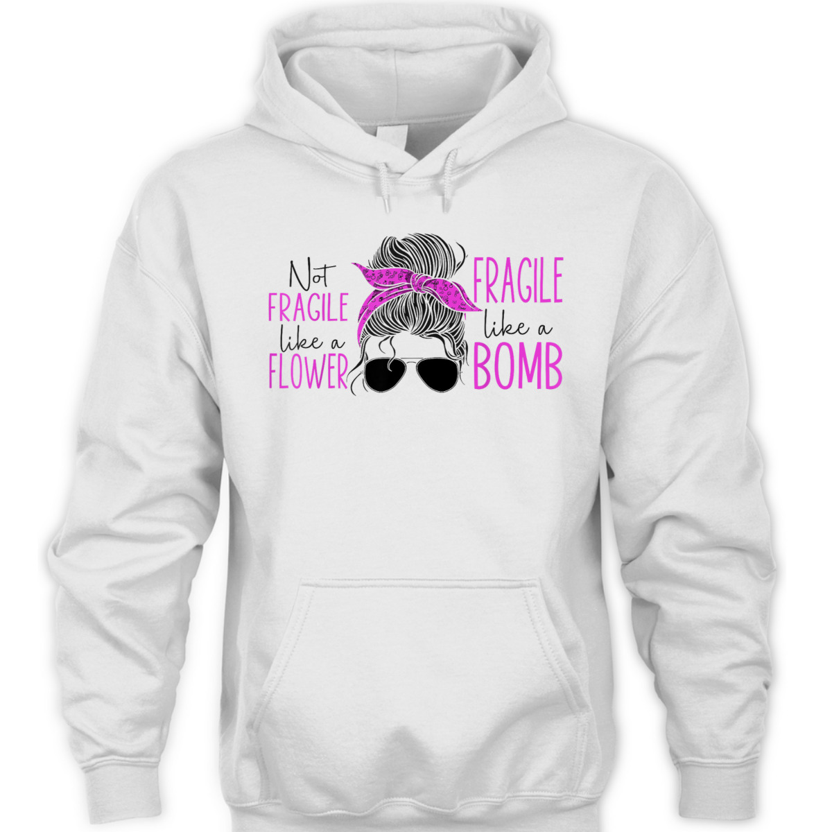 Feminist Not Fragile Like A Flower Fragile Like A Bomb T-Shirt