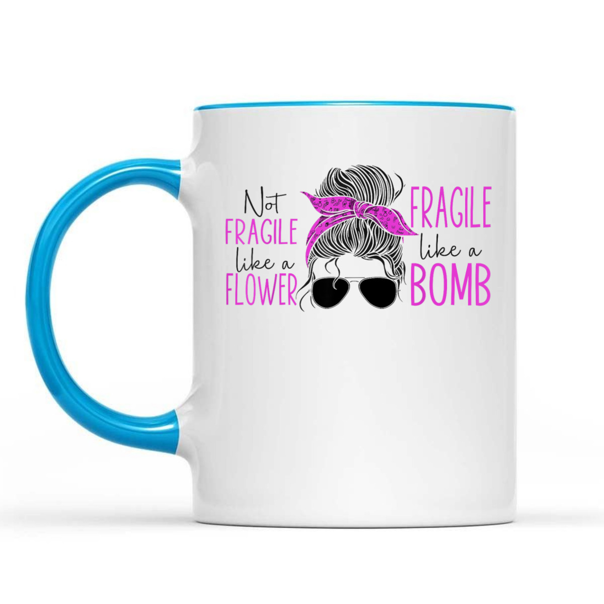 Feminist Not Fragile Like A Flower Fragile Like A Bomb T-Shirt Feminist Not Fragile Like A Flower Fragile Like A Bomb T-Shirt