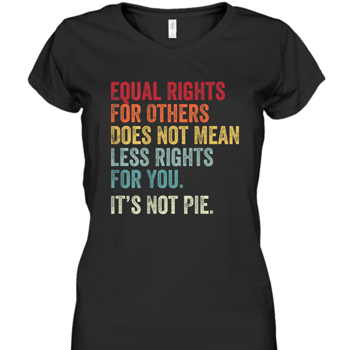 Equality - Equal Rights For Others It's Not Pie T-Shirt Equality - Equal Rights For Others It's Not Pie T-Shirt