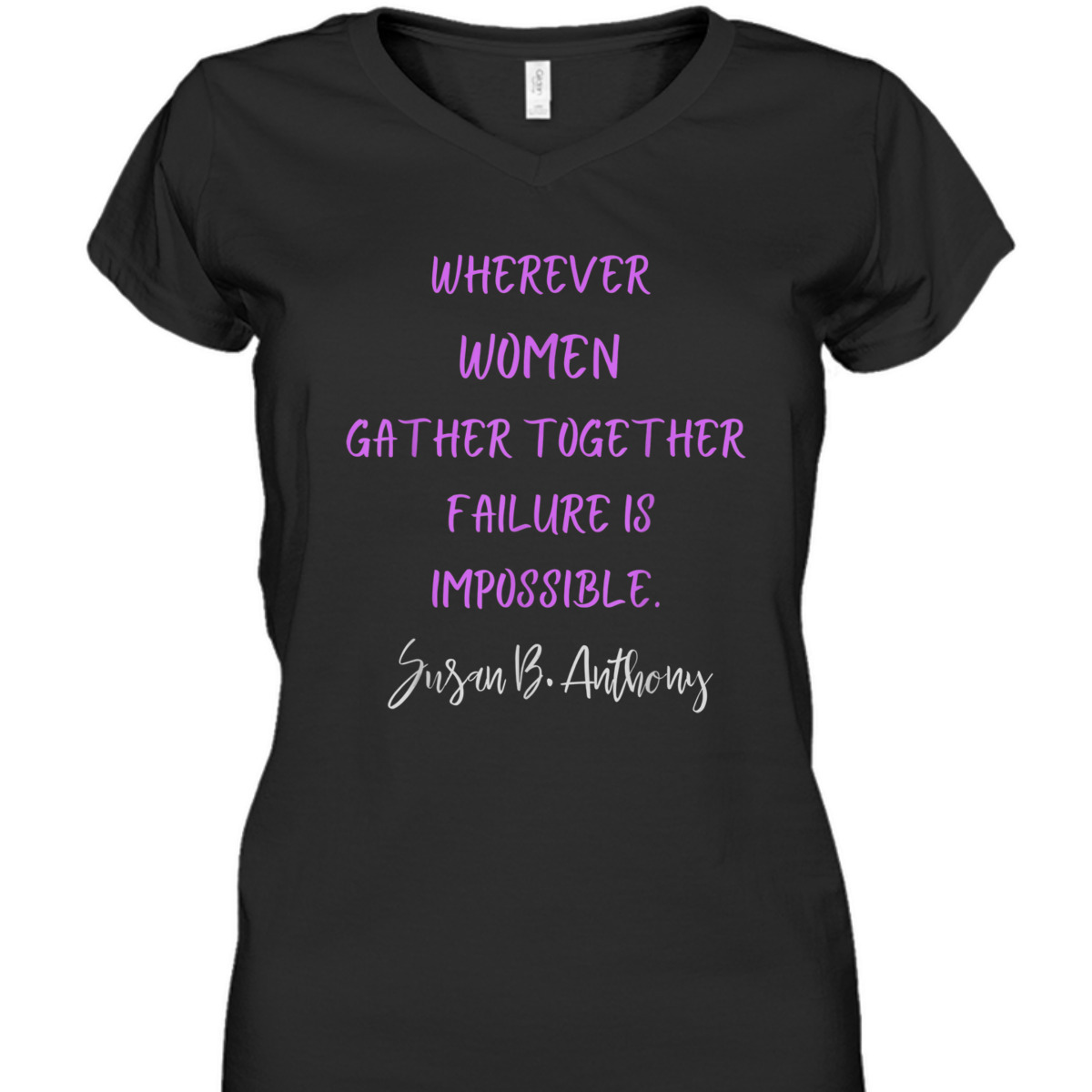 Susan B Anthony Rights Gender Equality Independence T-Shirt