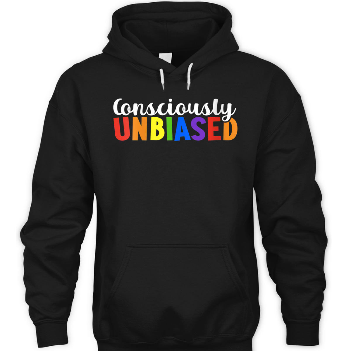 Womens Consciously Unbiased LGBTQ Equality Pride T-Shirt Womens Consciously Unbiased LGBTQ Equality Pride T-Shirt