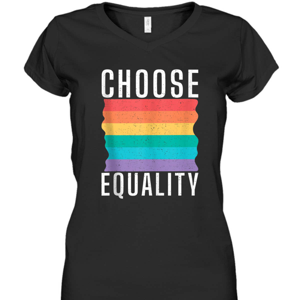 Choose Equality Gay Pride Lesbian Rainbows Flag Support T-Shirt Choose Equality Gay Pride Lesbian Rainbows Flag Support T-Shirt
