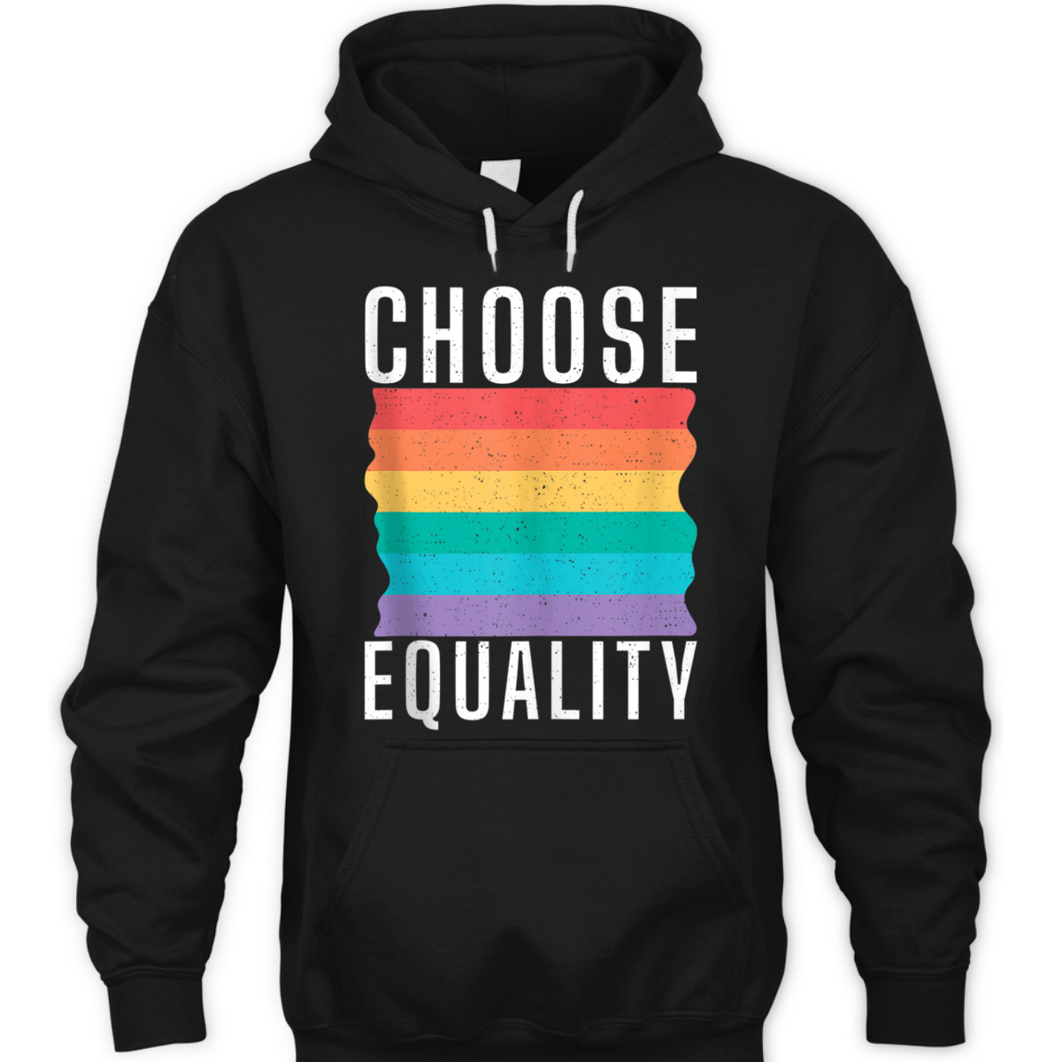 Choose Equality Gay Pride Lesbian Rainbows Flag Support T-Shirt