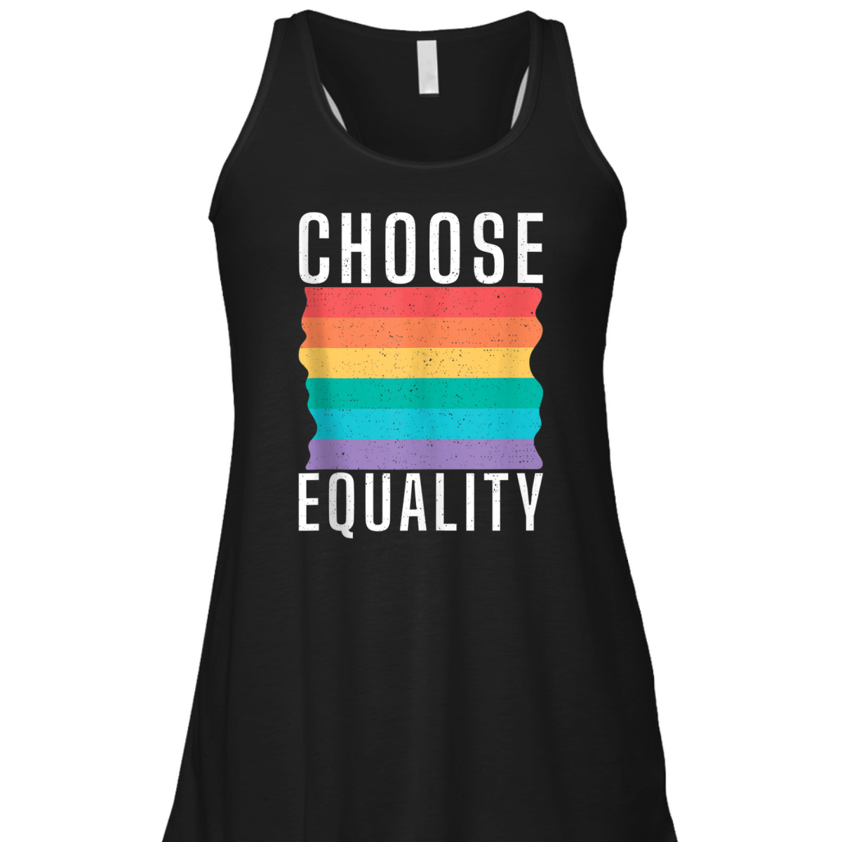 Choose Equality Gay Pride Lesbian Rainbows Flag Support T-Shirt
