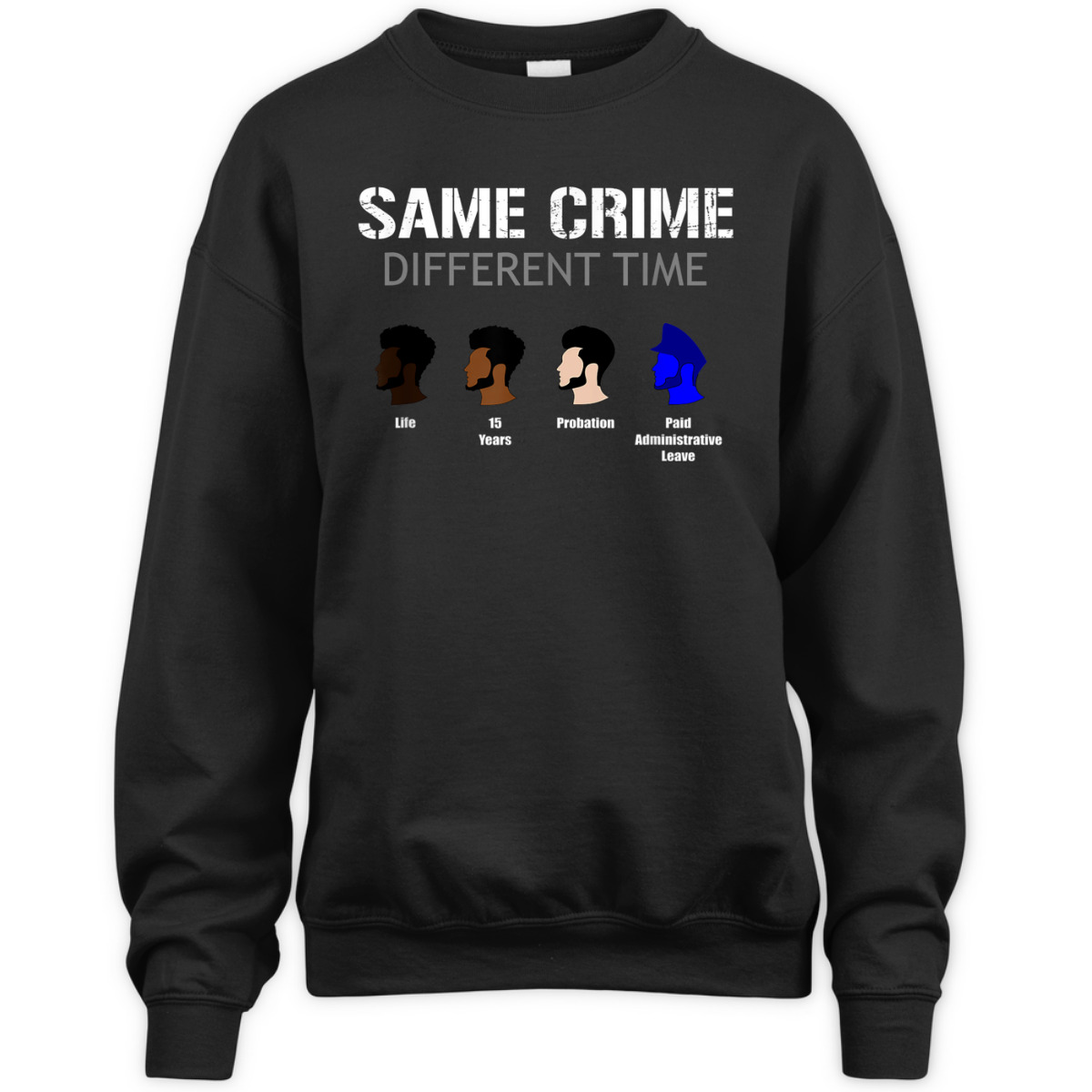 Same Crime Different Time Equal Rights For Everyone T-Shirt