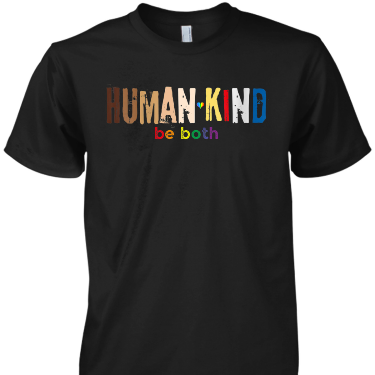 Womens Human Kind Be Both Equality LGBT Gay Pride Month BLM Justice T-Shirt Womens Human Kind Be Both Equality LGBT Gay Pride Month BLM Justice T-Shirt