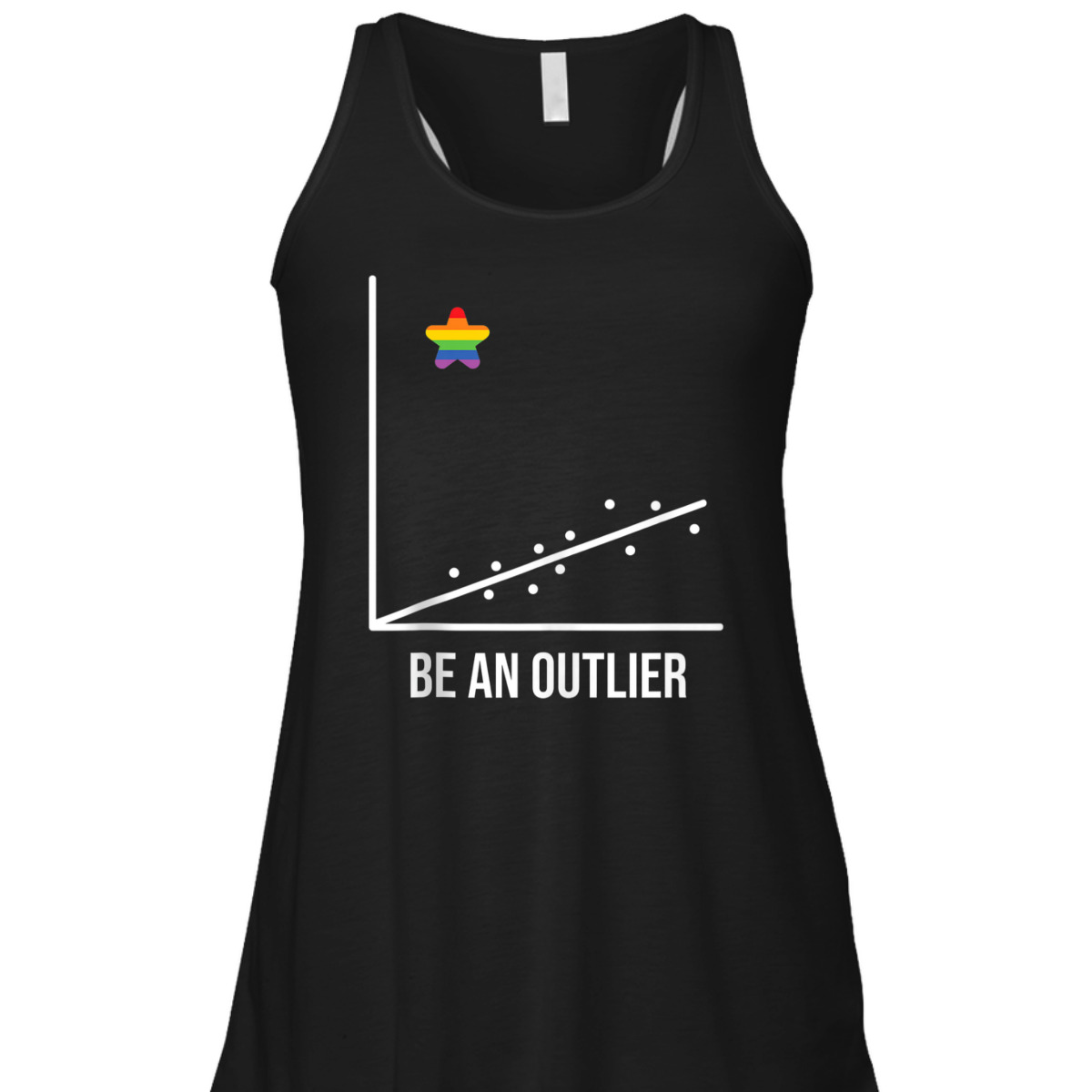 Outlier Math Geek LGBT Equality Pride T-Shirt