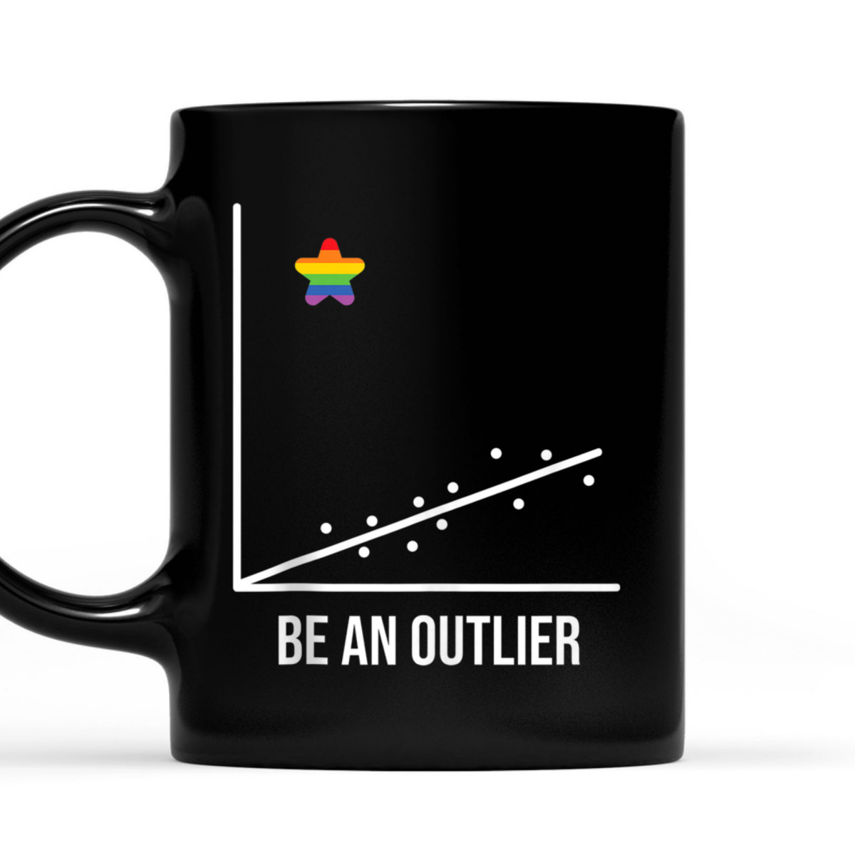 Outlier Math Geek LGBT Equality Pride T-Shirt Outlier Math Geek LGBT Equality Pride T-Shirt
