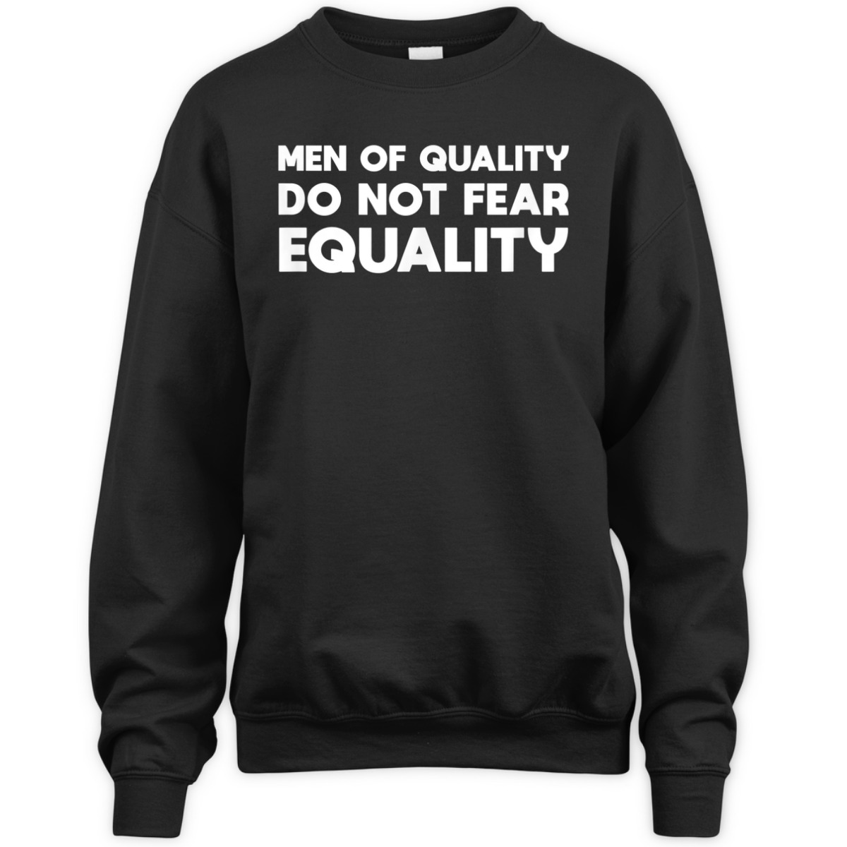 Men Of Quality Do Not Fear Equality Feminist T-Shirt