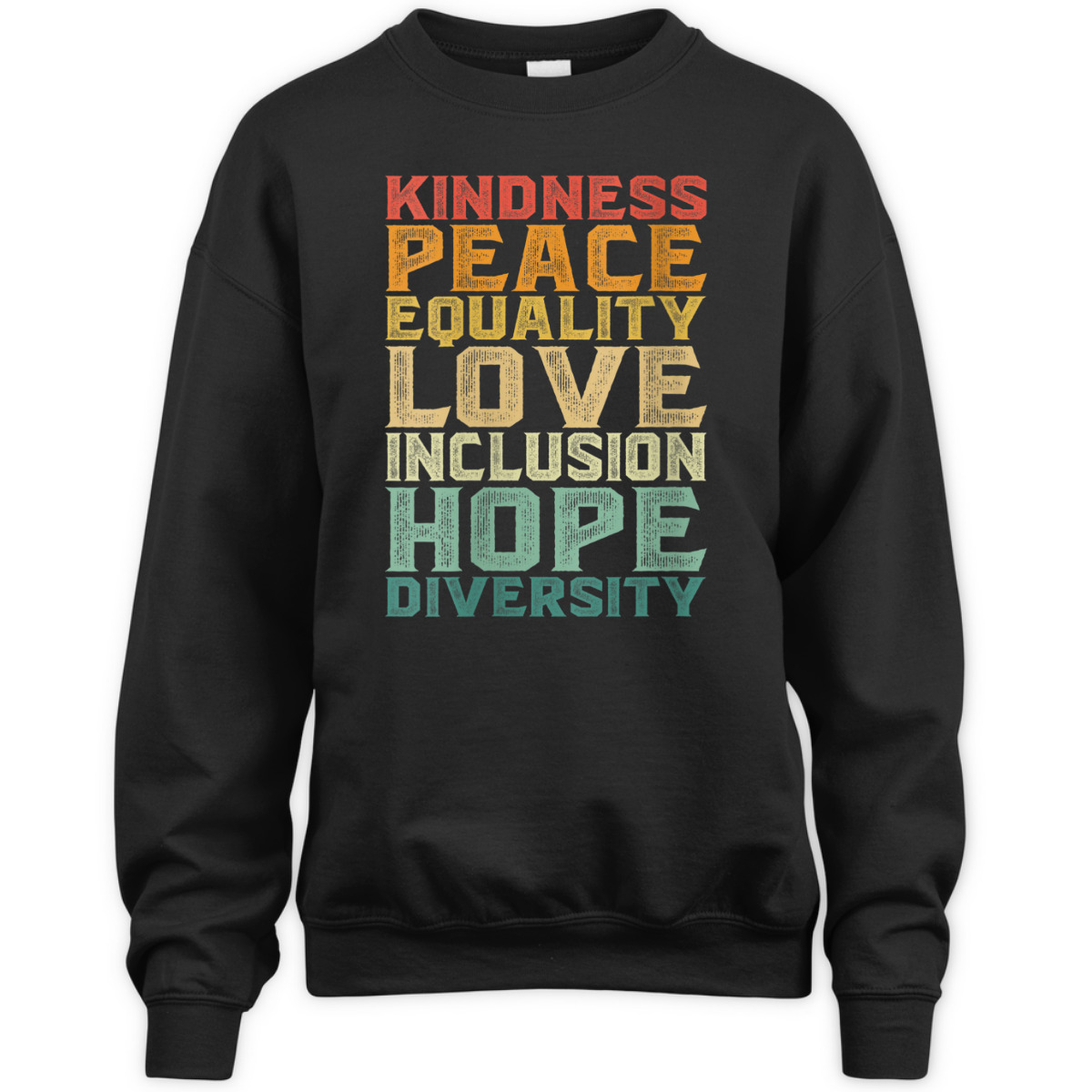 Womens Peace Love Diversity Inclusion Equality Black History Month T-Shirt Womens Peace Love Diversity Inclusion Equality Black History Month T-Shirt
