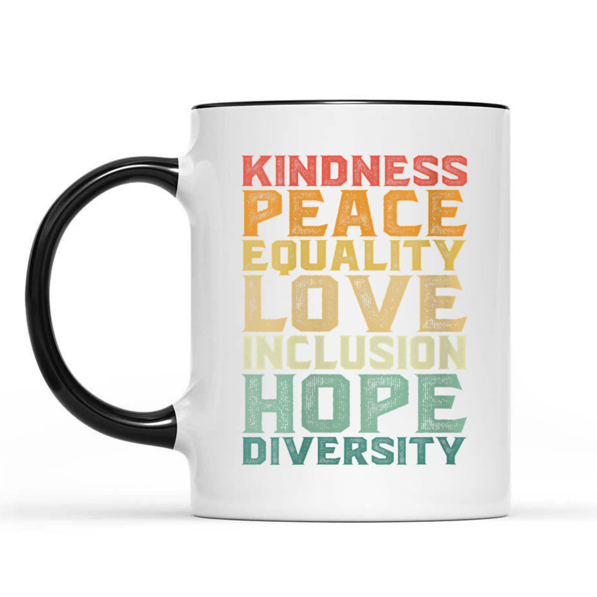 Womens Peace Love Diversity Inclusion Equality Black History Month T-Shirt Womens Peace Love Diversity Inclusion Equality Black History Month T-Shirt