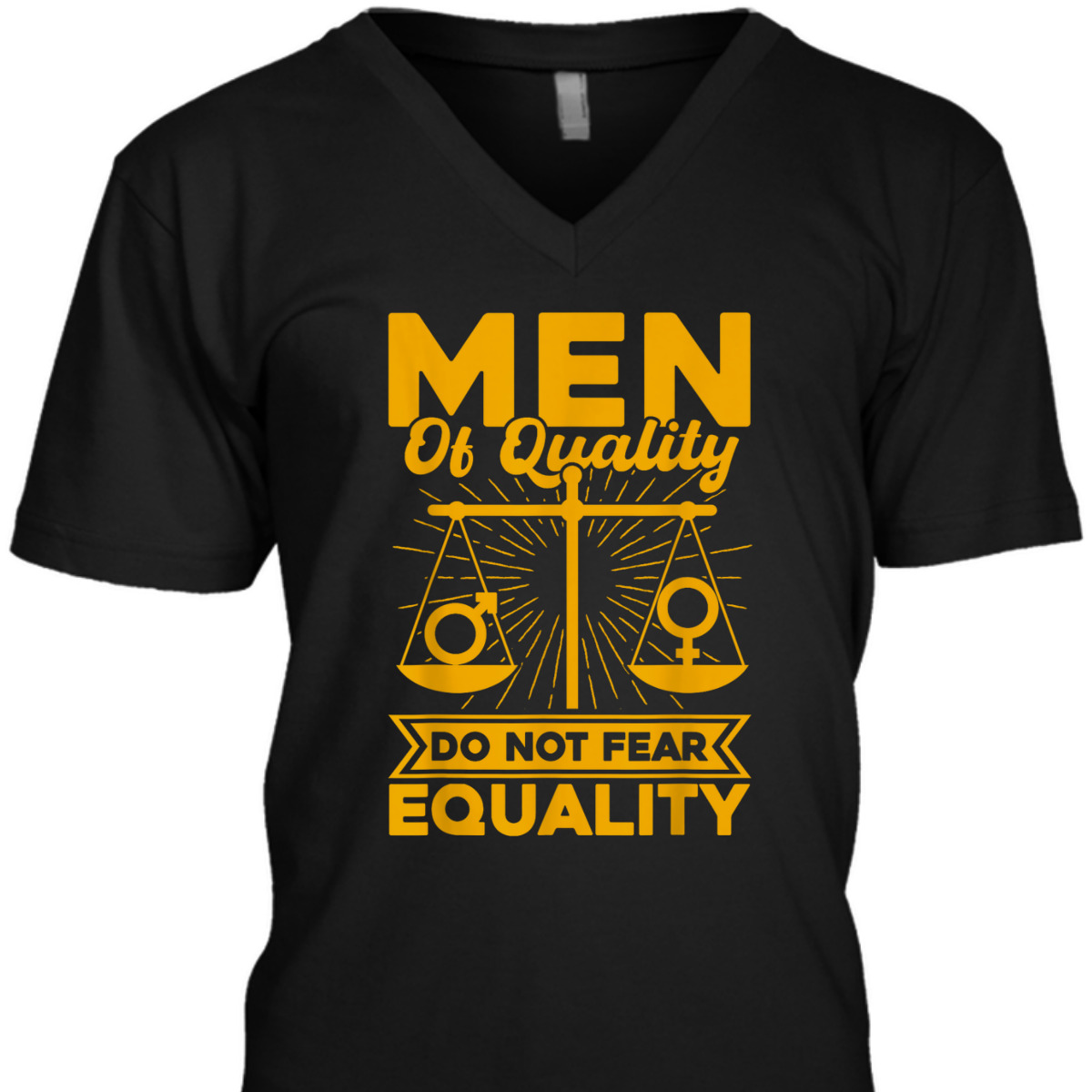Feminist Men Of Quality Do Not Fear Equality T-Shirt