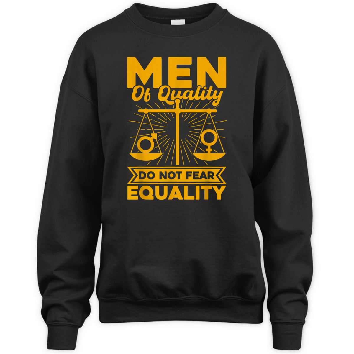Feminist Men Of Quality Do Not Fear Equality T-Shirt