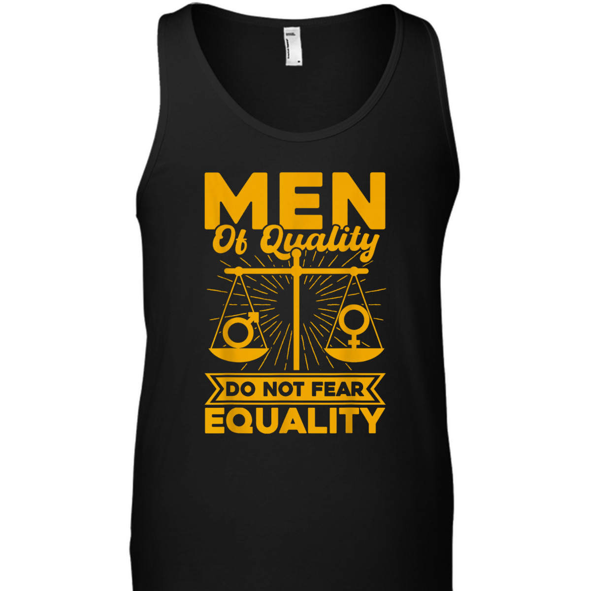 Feminist Men Of Quality Do Not Fear Equality T-Shirt