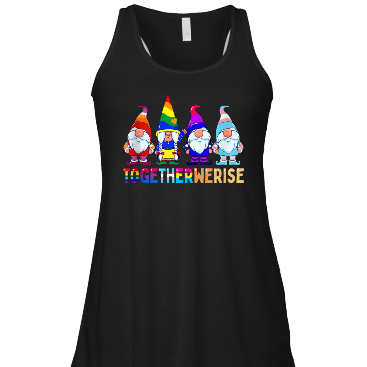 Together We Rise Funny Gnome LGBTQ Equality Ally Pride Month T-Shirt Together We Rise Funny Gnome LGBTQ Equality Ally Pride Month T-Shirt