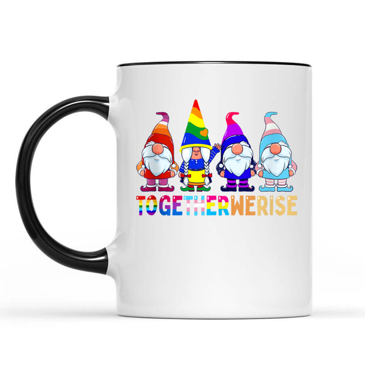 Together We Rise Funny Gnome LGBTQ Equality Ally Pride Month T-Shirt Together We Rise Funny Gnome LGBTQ Equality Ally Pride Month T-Shirt