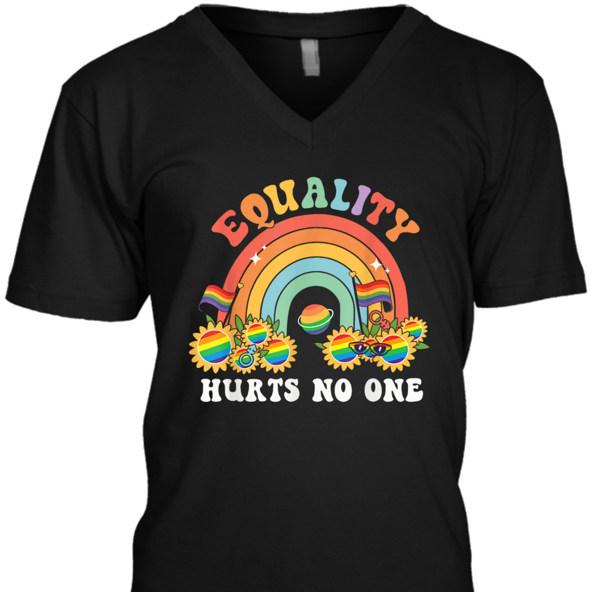 Equality Hurts No One LGBT Pride Gay Pride T-Shirt Equality Hurts No One LGBT Pride Gay Pride T-Shirt