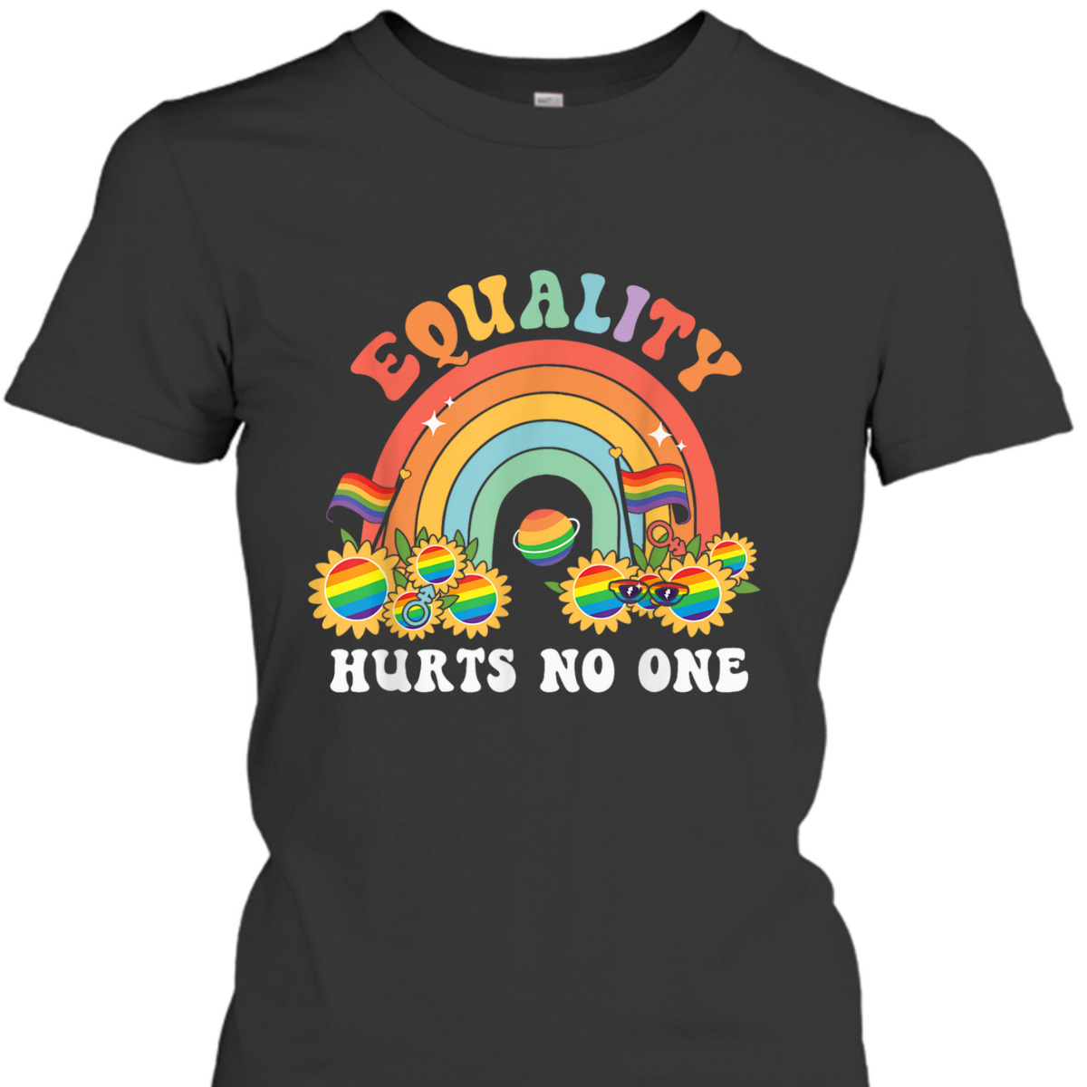 Equality Hurts No One LGBT Pride Gay Pride T-Shirt