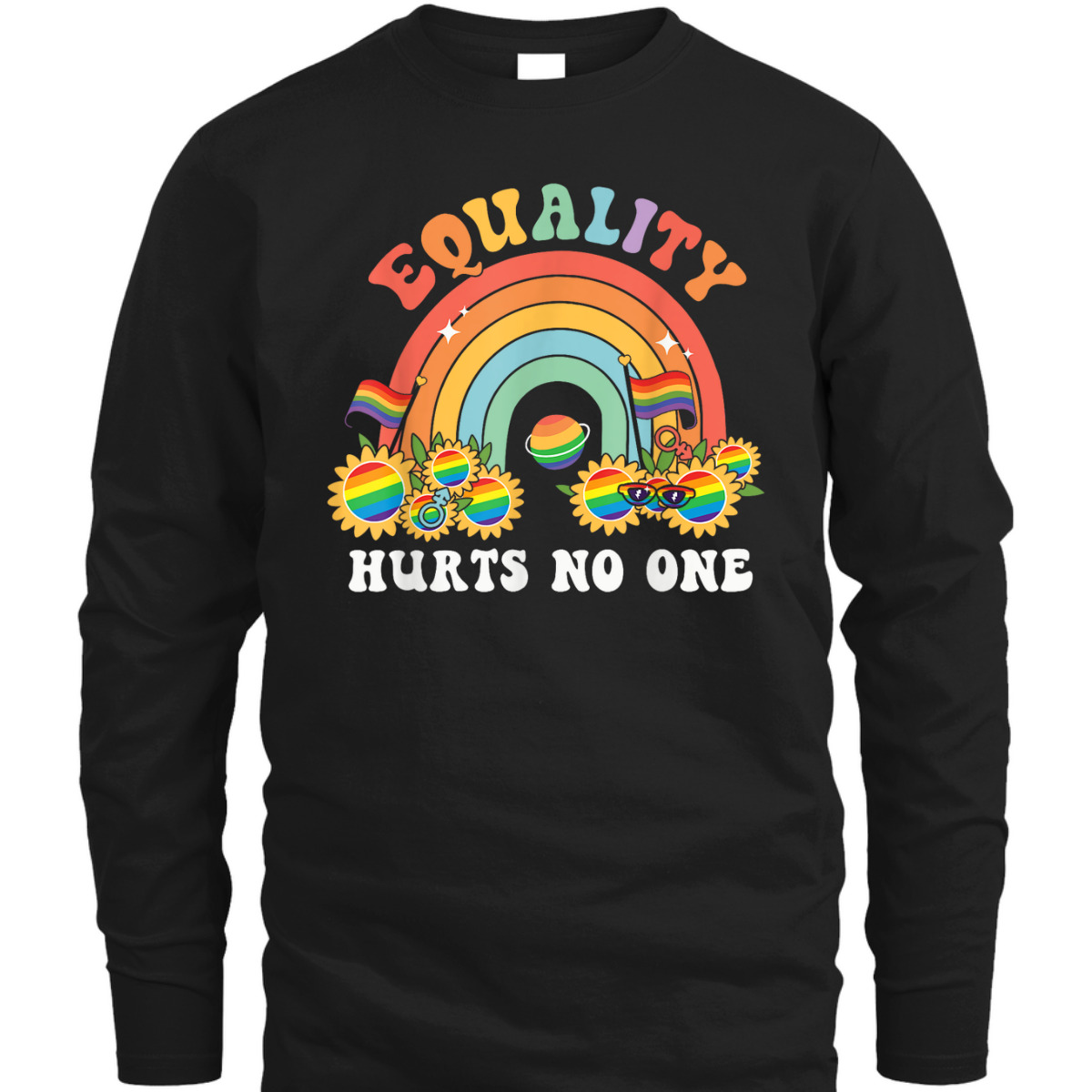 Equality Hurts No One LGBT Pride Gay Pride T-Shirt