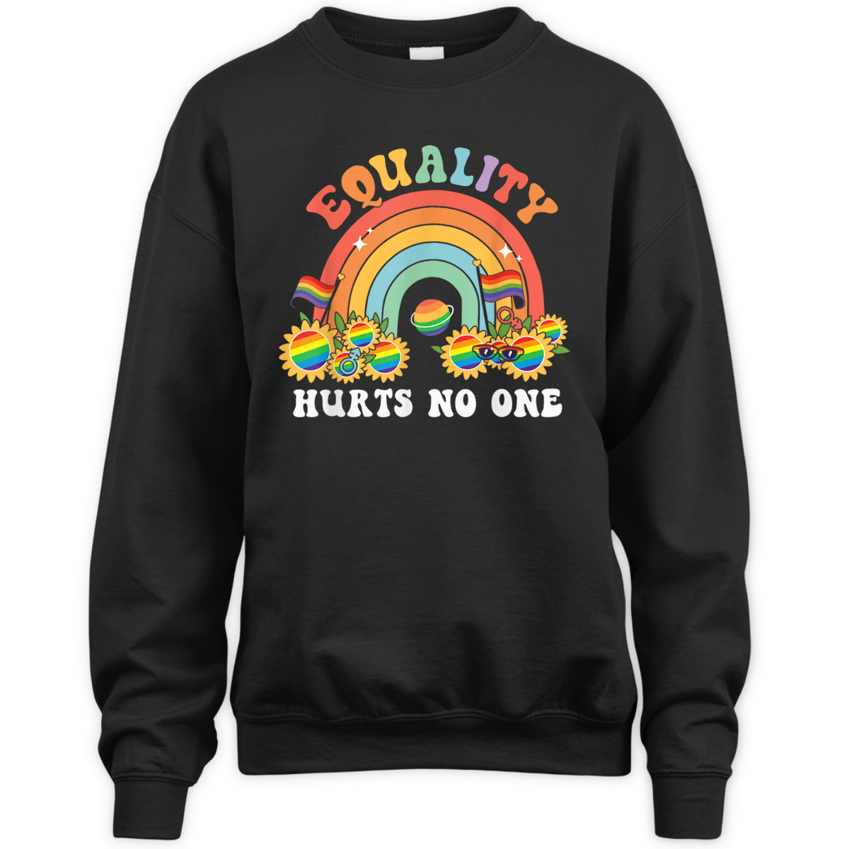 Equality Hurts No One LGBT Pride Gay Pride T-Shirt