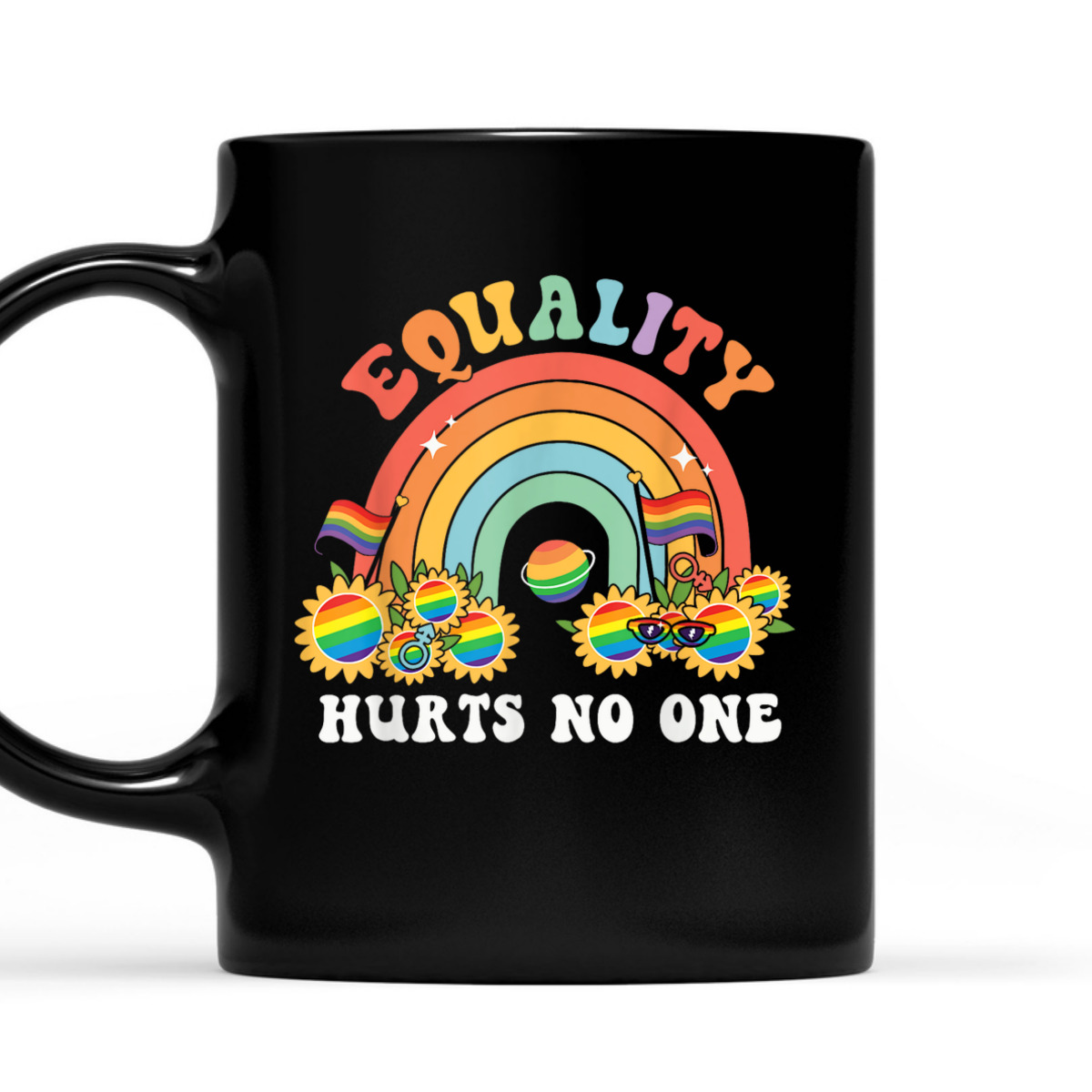 Equality Hurts No One LGBT Pride Gay Pride T-Shirt