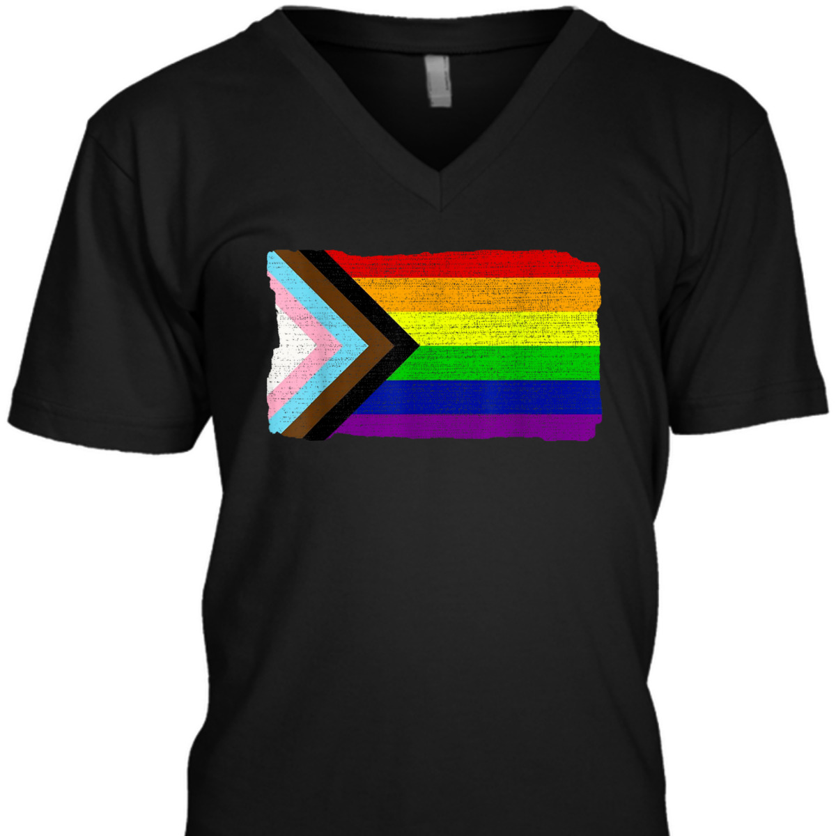 Progress Pride Flag LGBT Equality Gay Pride Human Rights T-Shirt