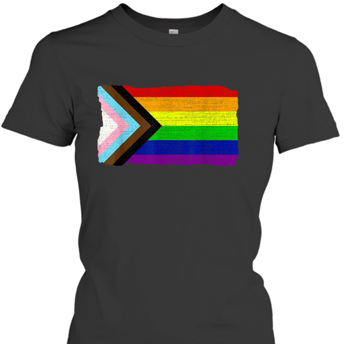 Progress Pride Flag LGBT Equality Gay Pride Human Rights T-Shirt