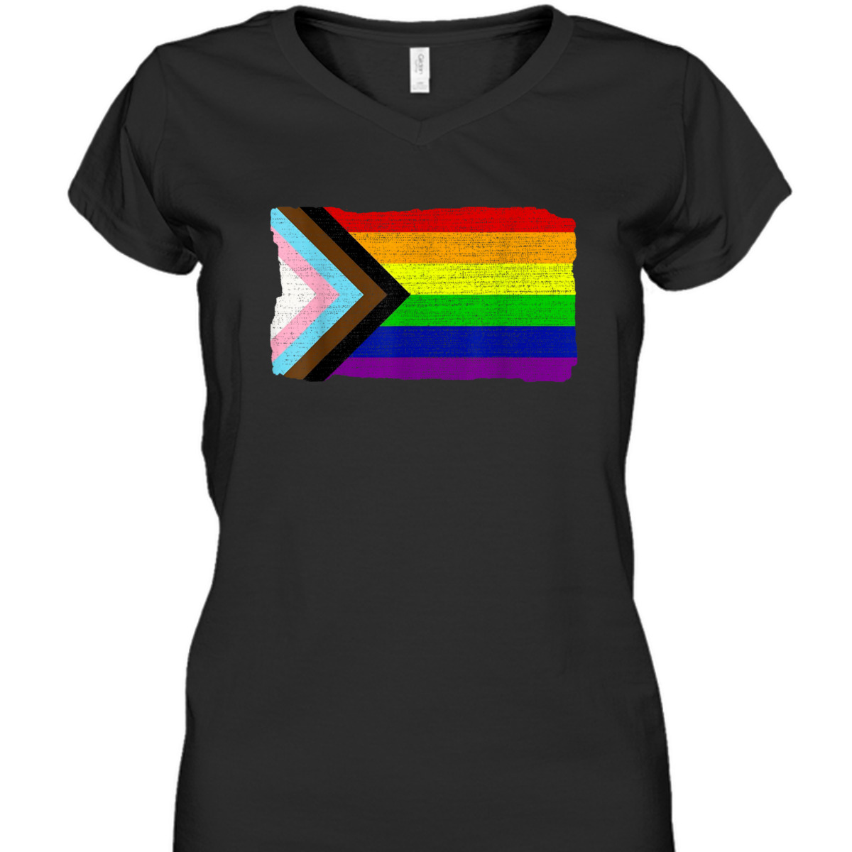Progress Pride Flag LGBT Equality Gay Pride Human Rights T-Shirt