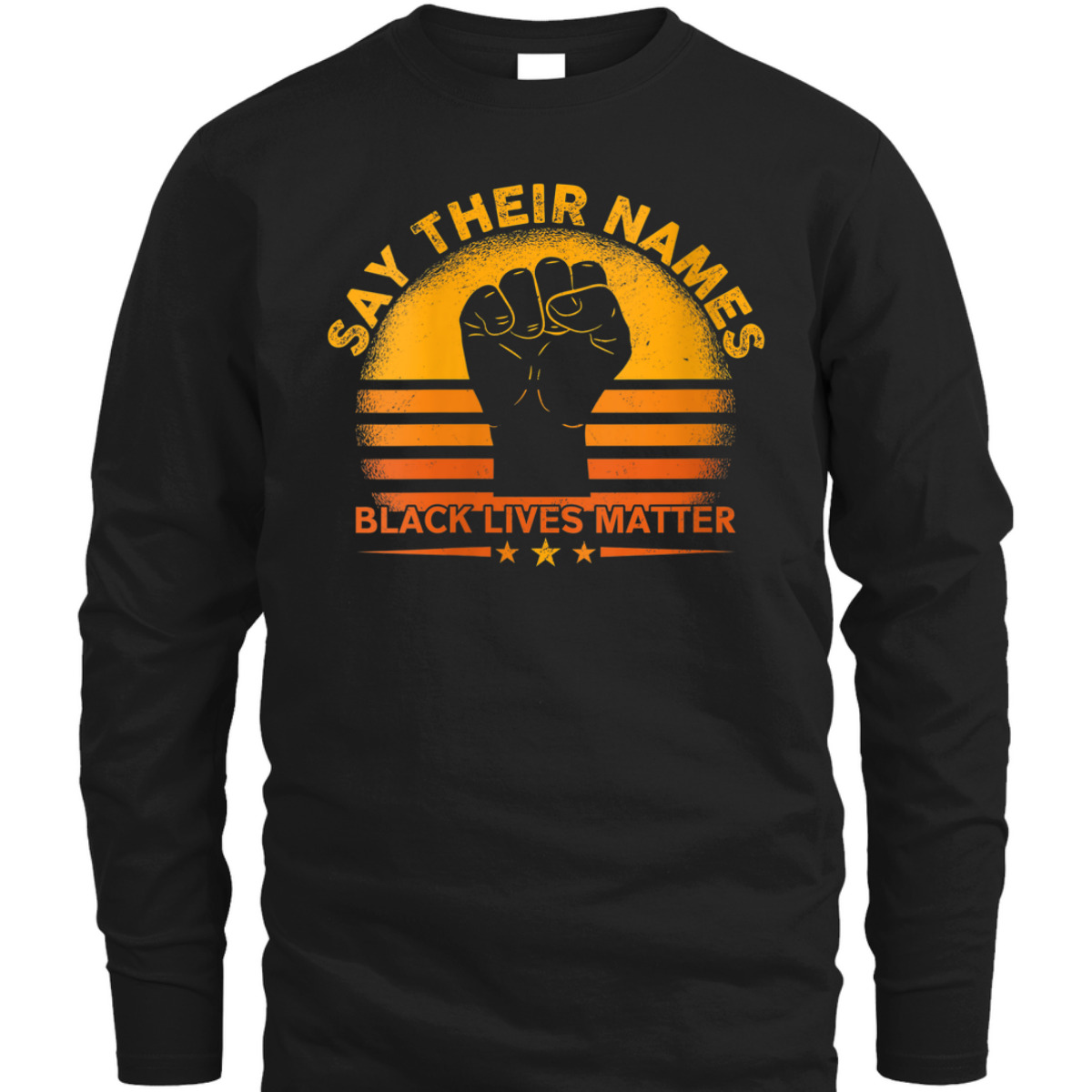 Womens BLM Say Their Names Black Lives Matter Racial Equality T-Shirt Womens BLM Say Their Names Black Lives Matter Racial Equality T-Shirt