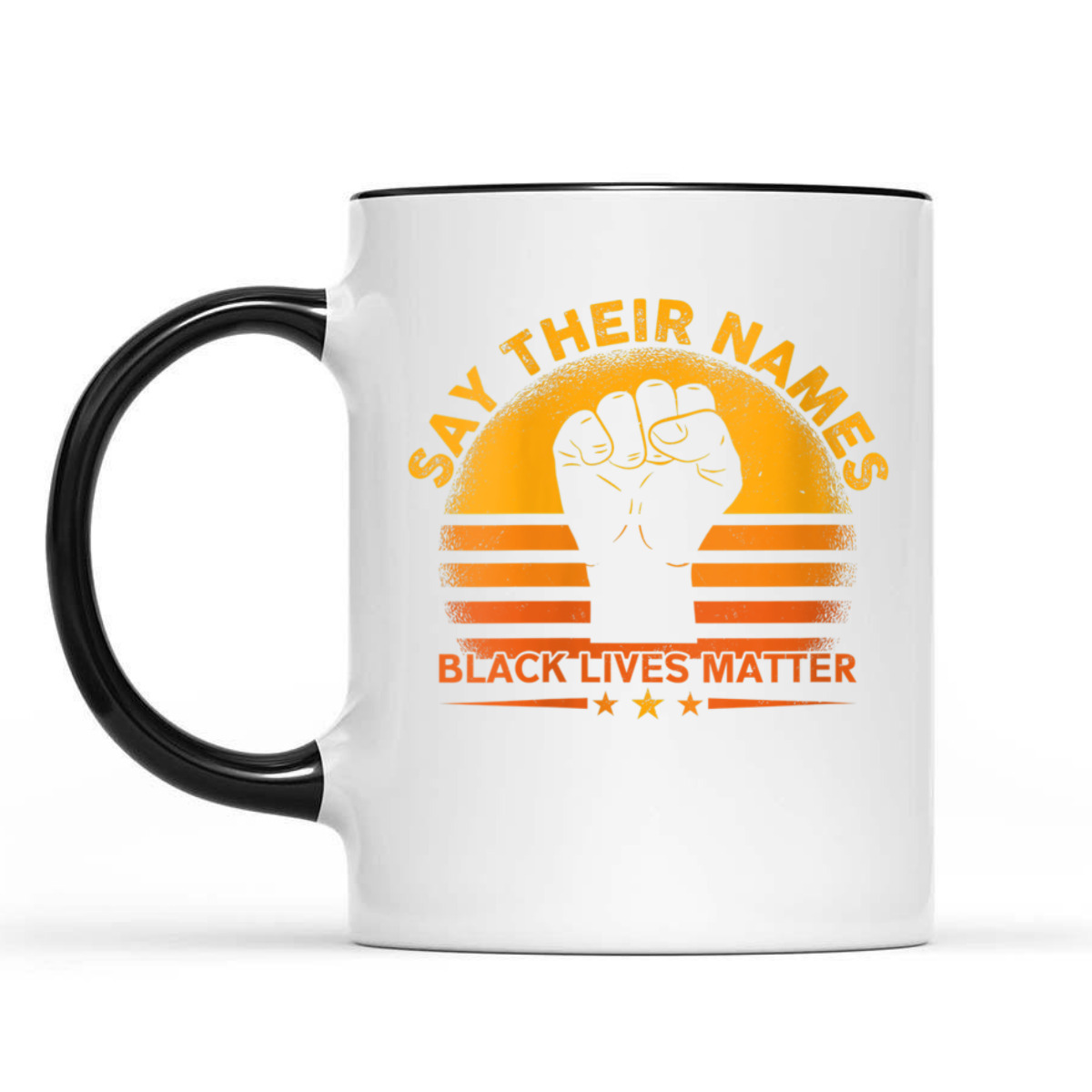 Womens BLM Say Their Names Black Lives Matter Racial Equality T-Shirt Womens BLM Say Their Names Black Lives Matter Racial Equality T-Shirt