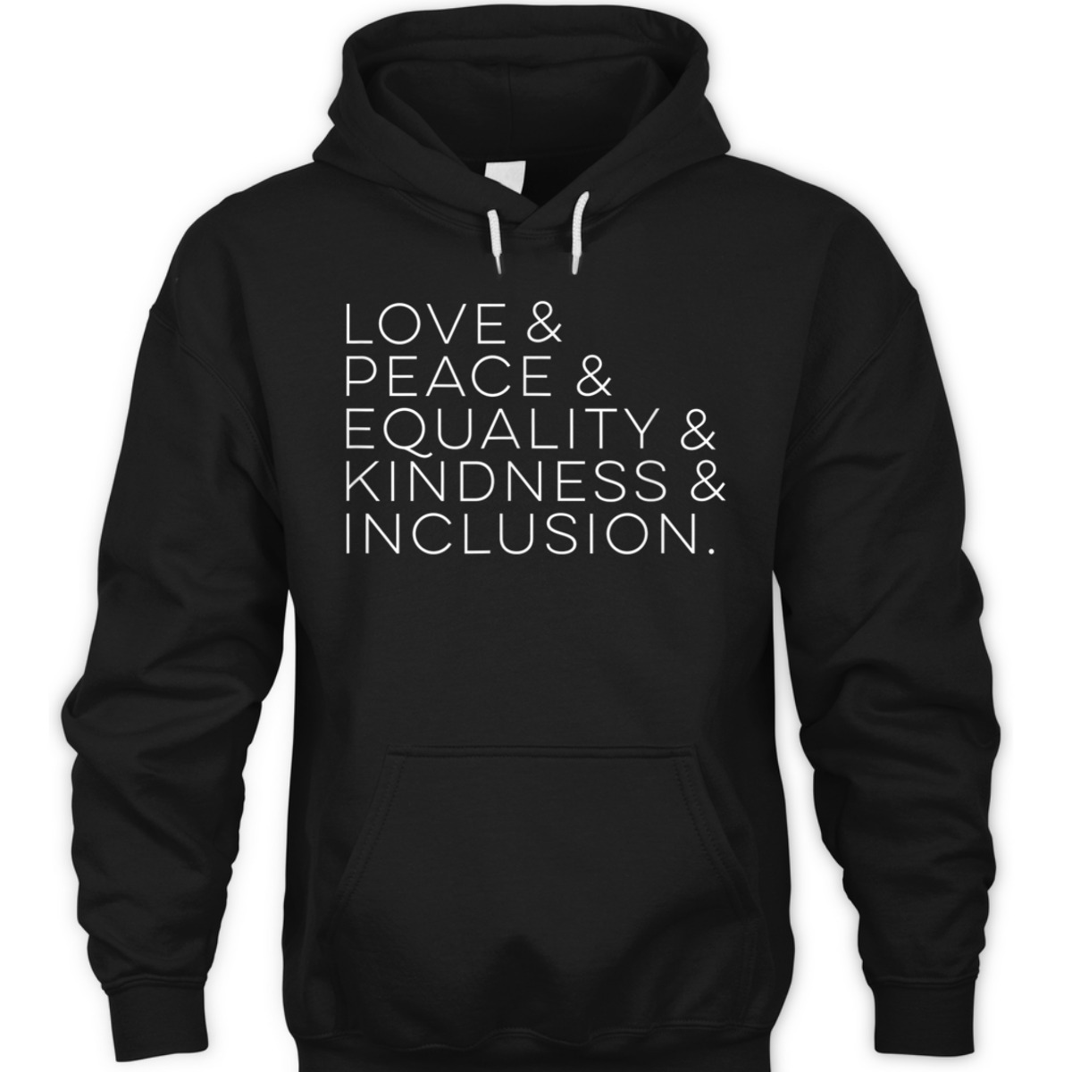 Love & Peace & Equality & Kindness & Inclusion T-Shirt