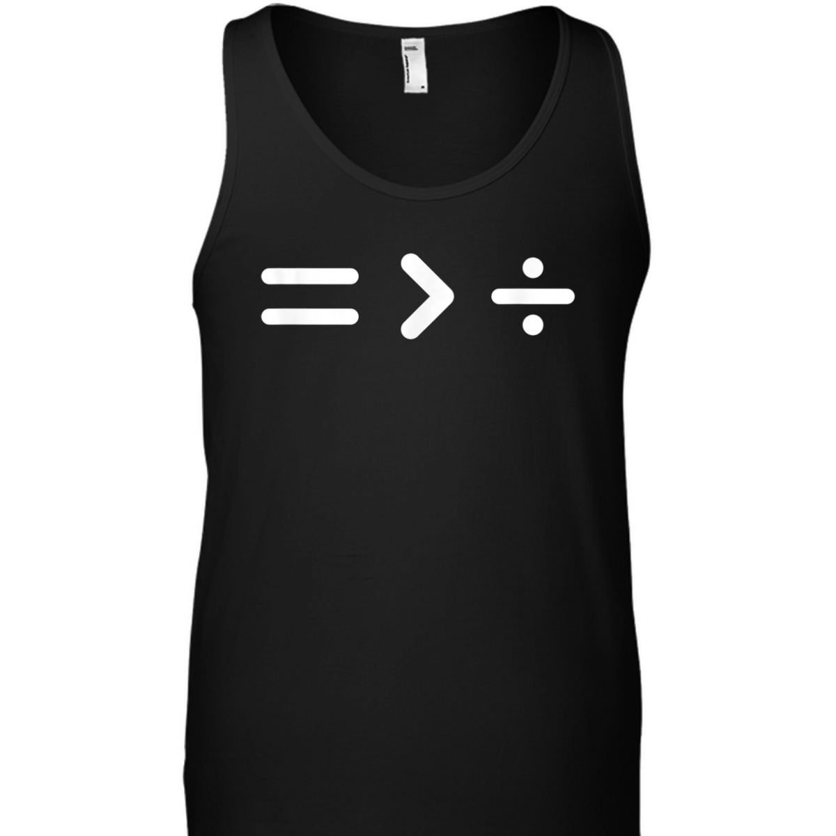 Equality Is Greater Than Division Symbols Pride T-Shirt