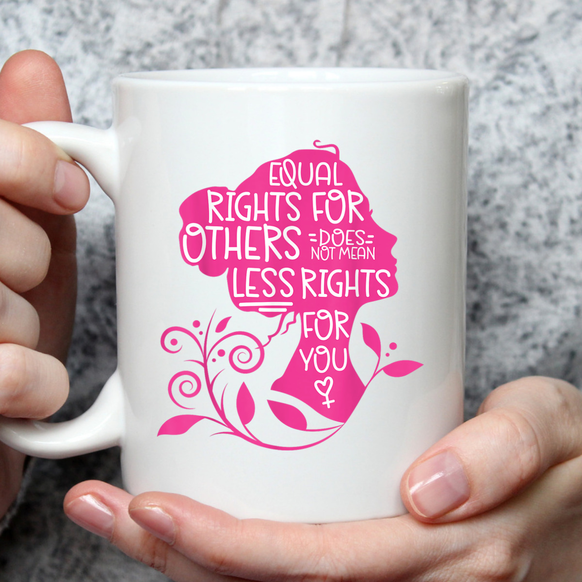 Feminist Equal Rights For Others Does Not Mean Less Rights T-Shirt