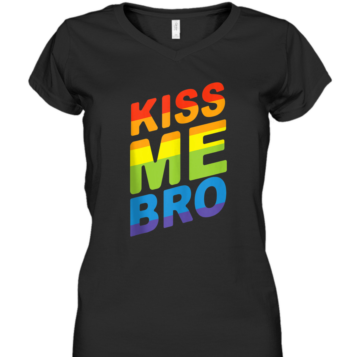 Kiss Me Bro LGBTQ Equality Gay Rights Pride T-Shirt