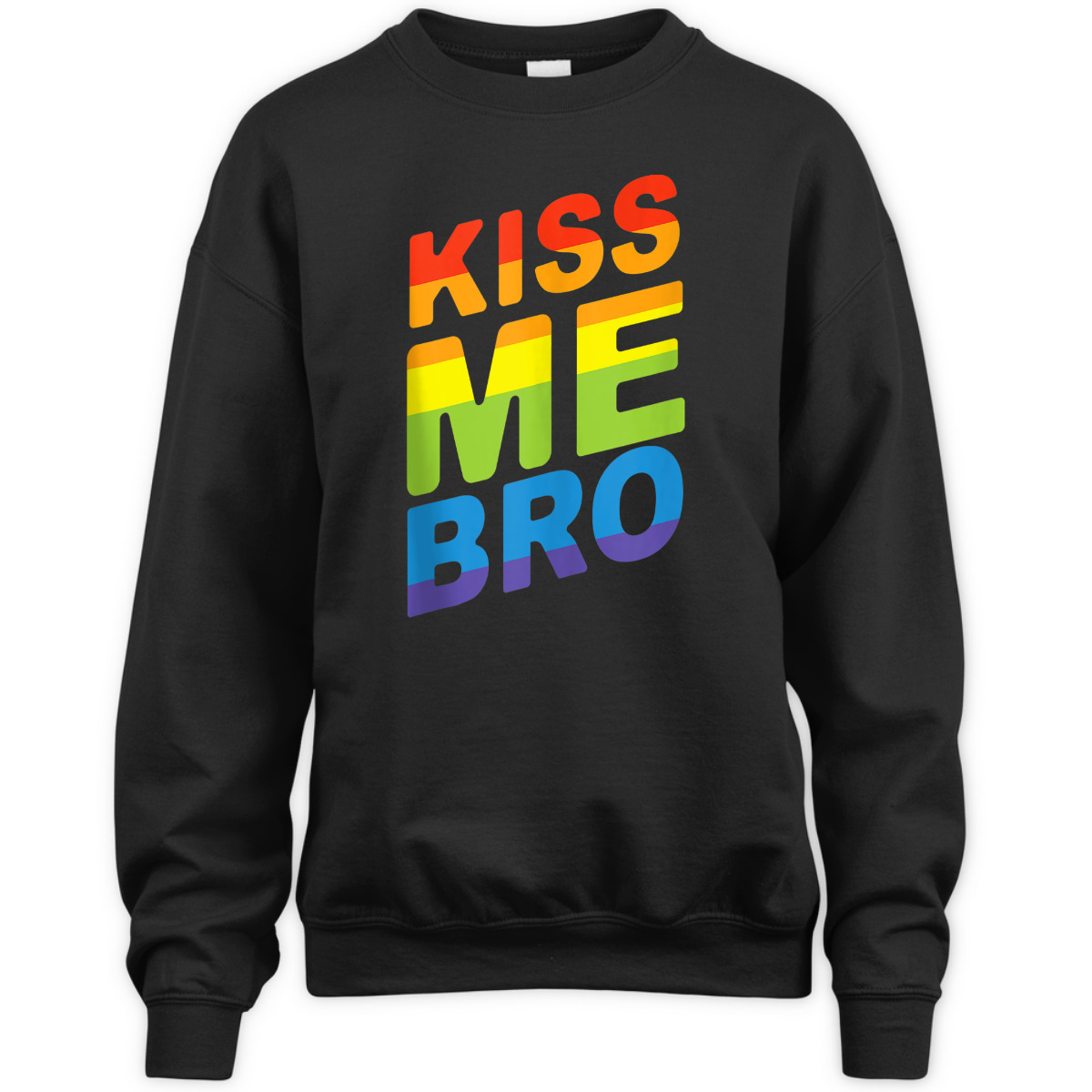 Kiss Me Bro LGBTQ Equality Gay Rights Pride T-Shirt
