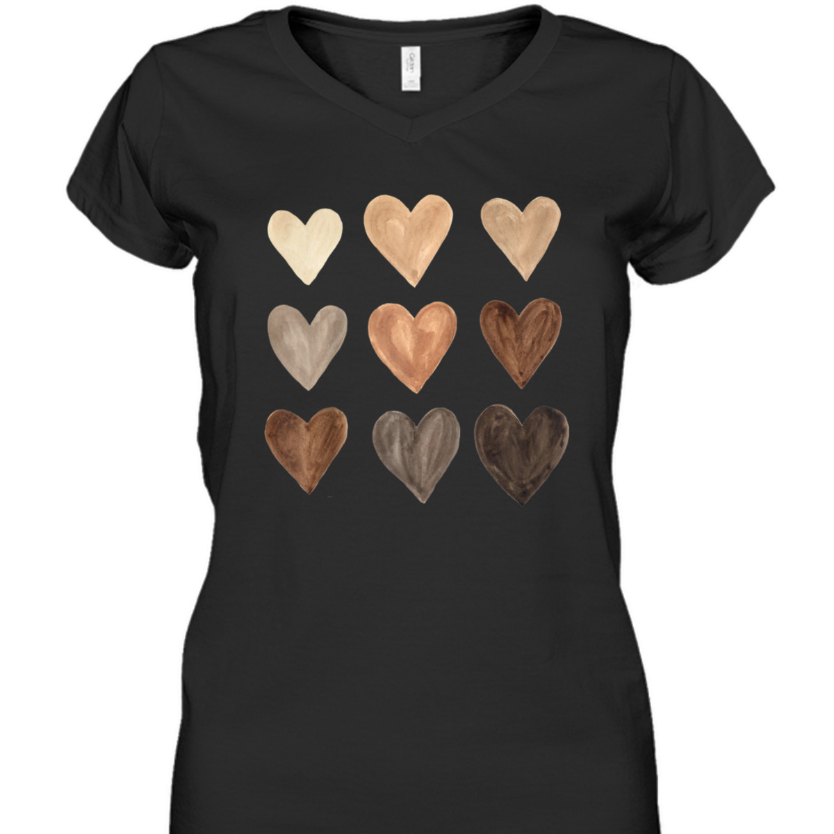 Melanin Hearts Social Justice Equality Unity Protest T-Shirt Melanin Hearts Social Justice Equality Unity Protest T-Shirt