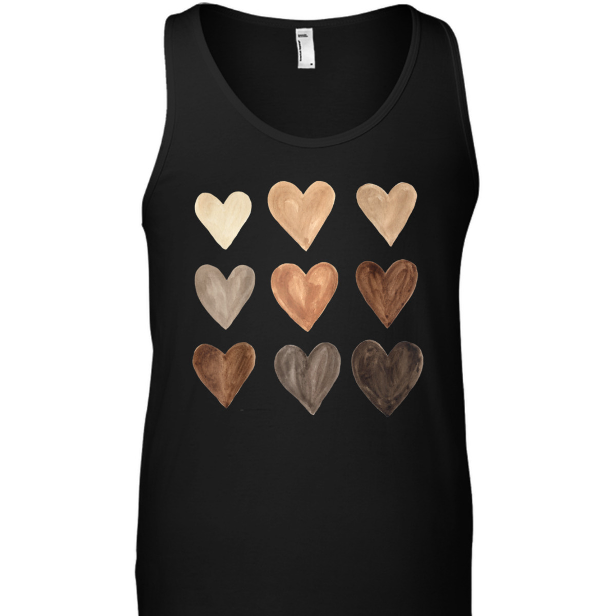 Melanin Hearts Social Justice Equality Unity Protest T-Shirt Melanin Hearts Social Justice Equality Unity Protest T-Shirt
