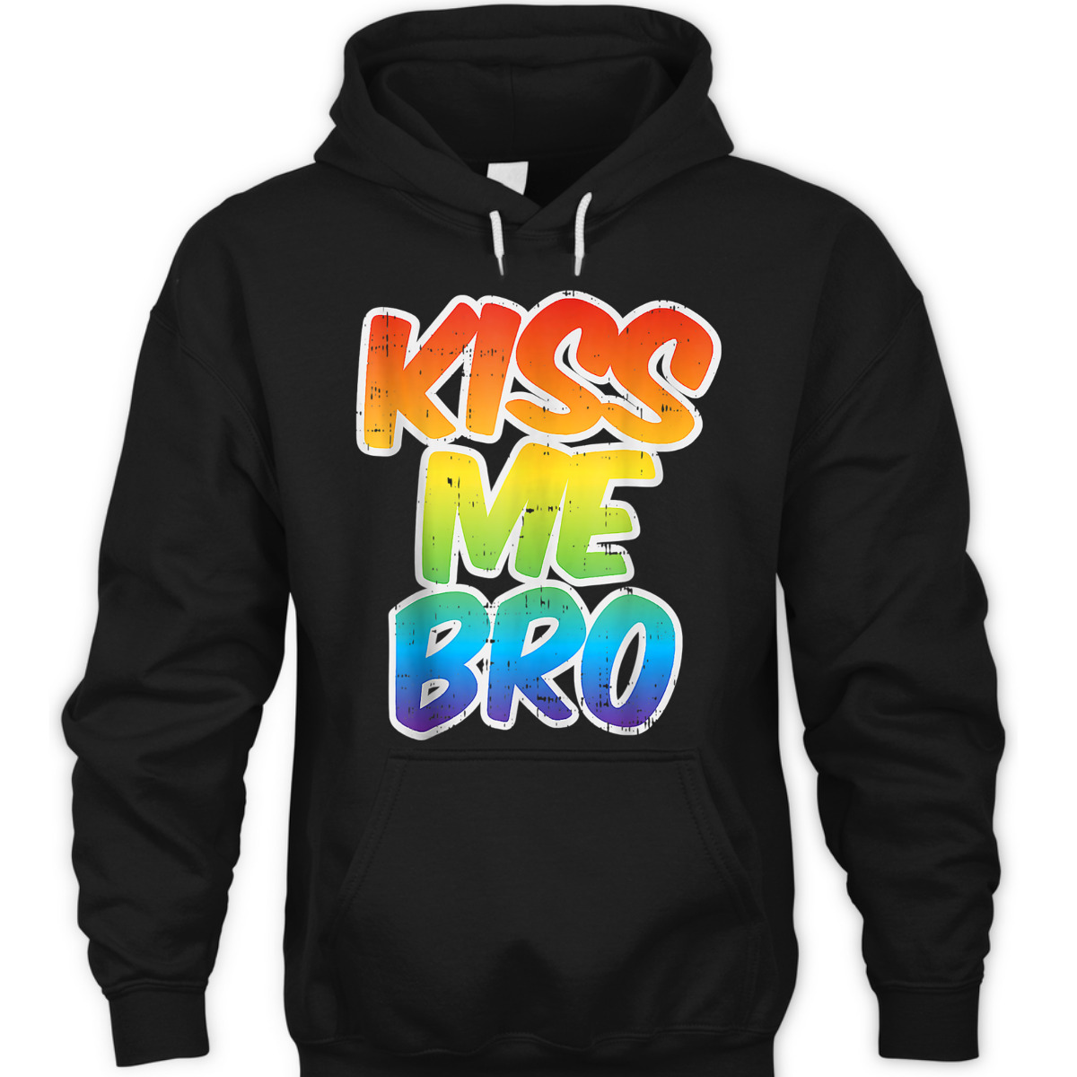 Kiss Me Bro Funny LGBT-Q Rainbow Gay Proud Equality Male T-Shirt Kiss Me Bro Funny LGBT-Q Rainbow Gay Proud Equality Male T-Shirt