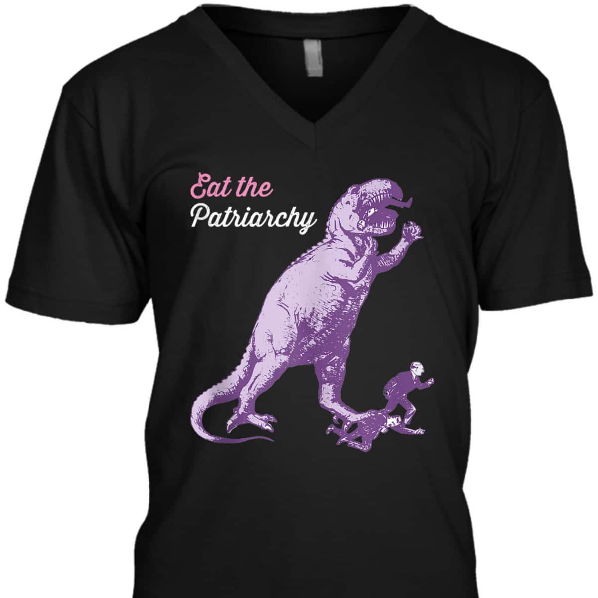 Eat The Patriarchy Funny Feminist Vintage T-Rex Dinosaur T-Shirt Eat The Patriarchy Funny Feminist Vintage T-Rex Dinosaur T-Shirt
