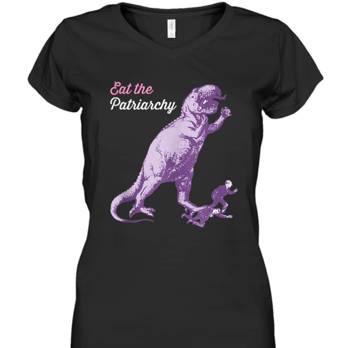 Eat The Patriarchy Funny Feminist Vintage T-Rex Dinosaur T-Shirt Eat The Patriarchy Funny Feminist Vintage T-Rex Dinosaur T-Shirt