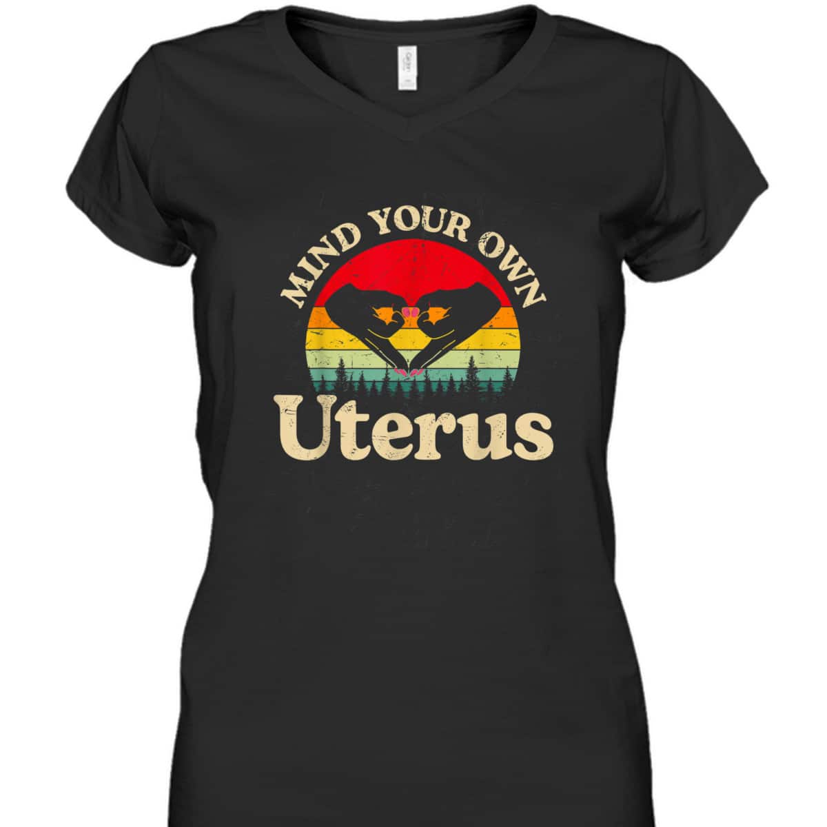 Mind Your Own Uterus Pro Choice Feminist Rights T-Shirt