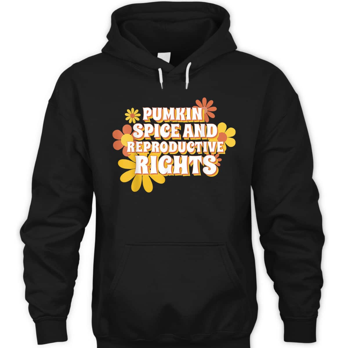 Pumpkin Spice And Reproductive Rights Fall Feminist Choice T-Shirt