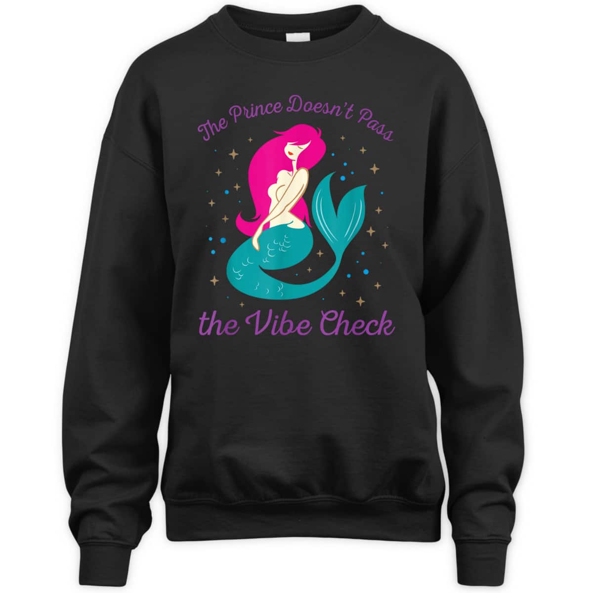 Funny Feminist Mermaid Empower Women Self Love Vibe Check T-Shirt Funny Feminist Mermaid Empower Women Self Love Vibe Check T-Shirt