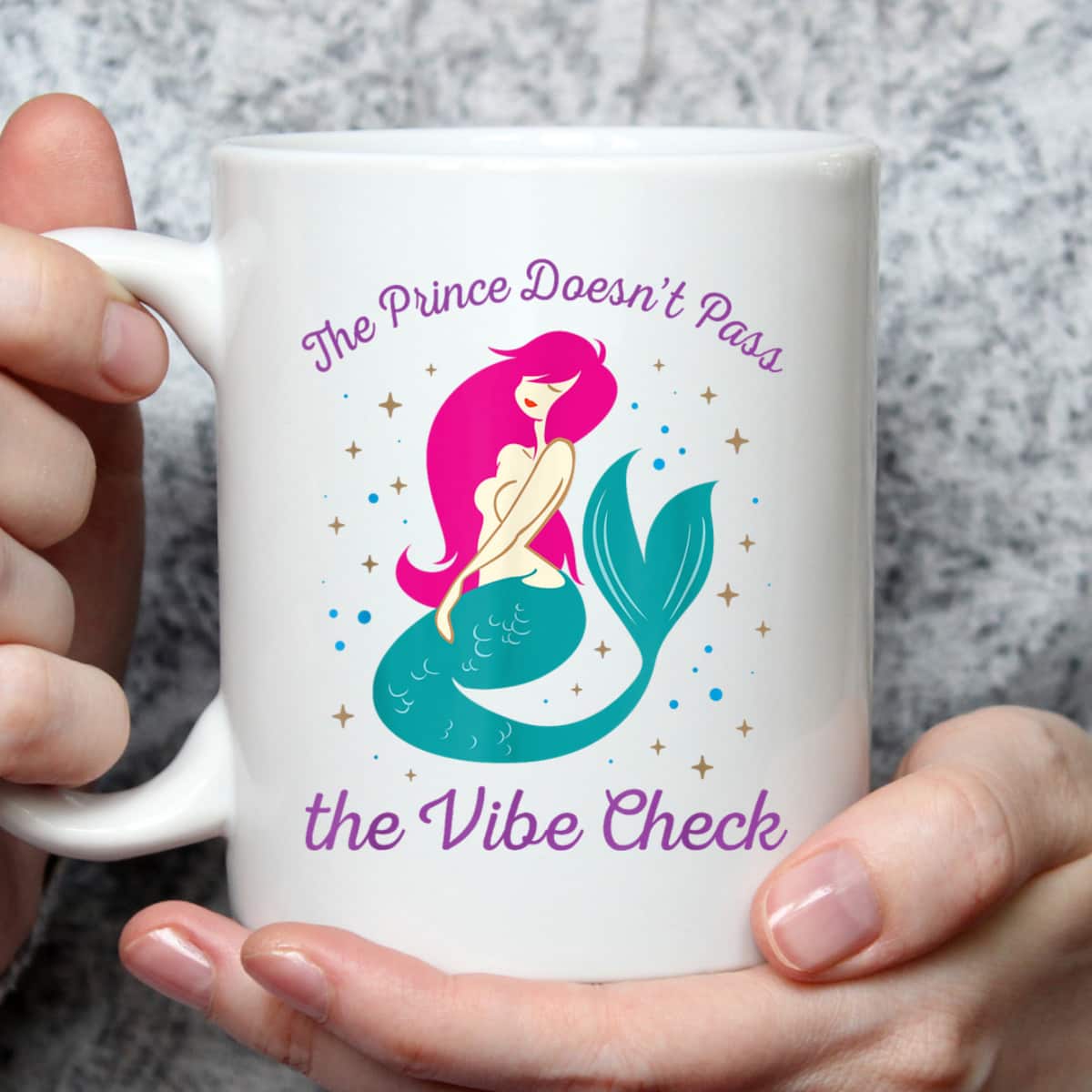 Funny Feminist Mermaid Empower Women Self Love Vibe Check T-Shirt Funny Feminist Mermaid Empower Women Self Love Vibe Check T-Shirt